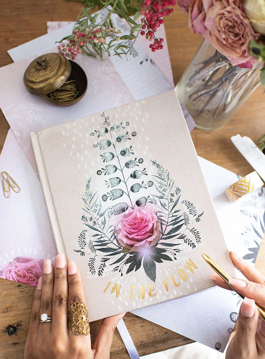 Hardcover Journal - In The Flow