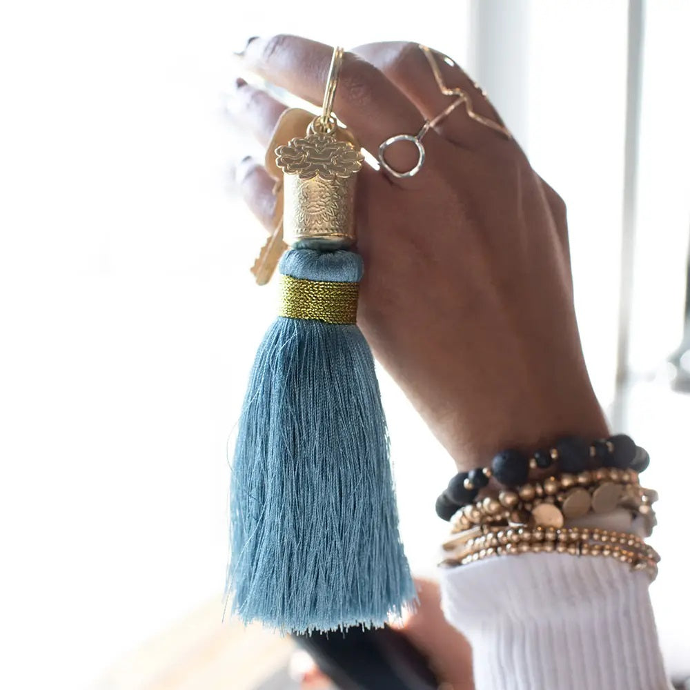 Tassel Keychain - Neptune