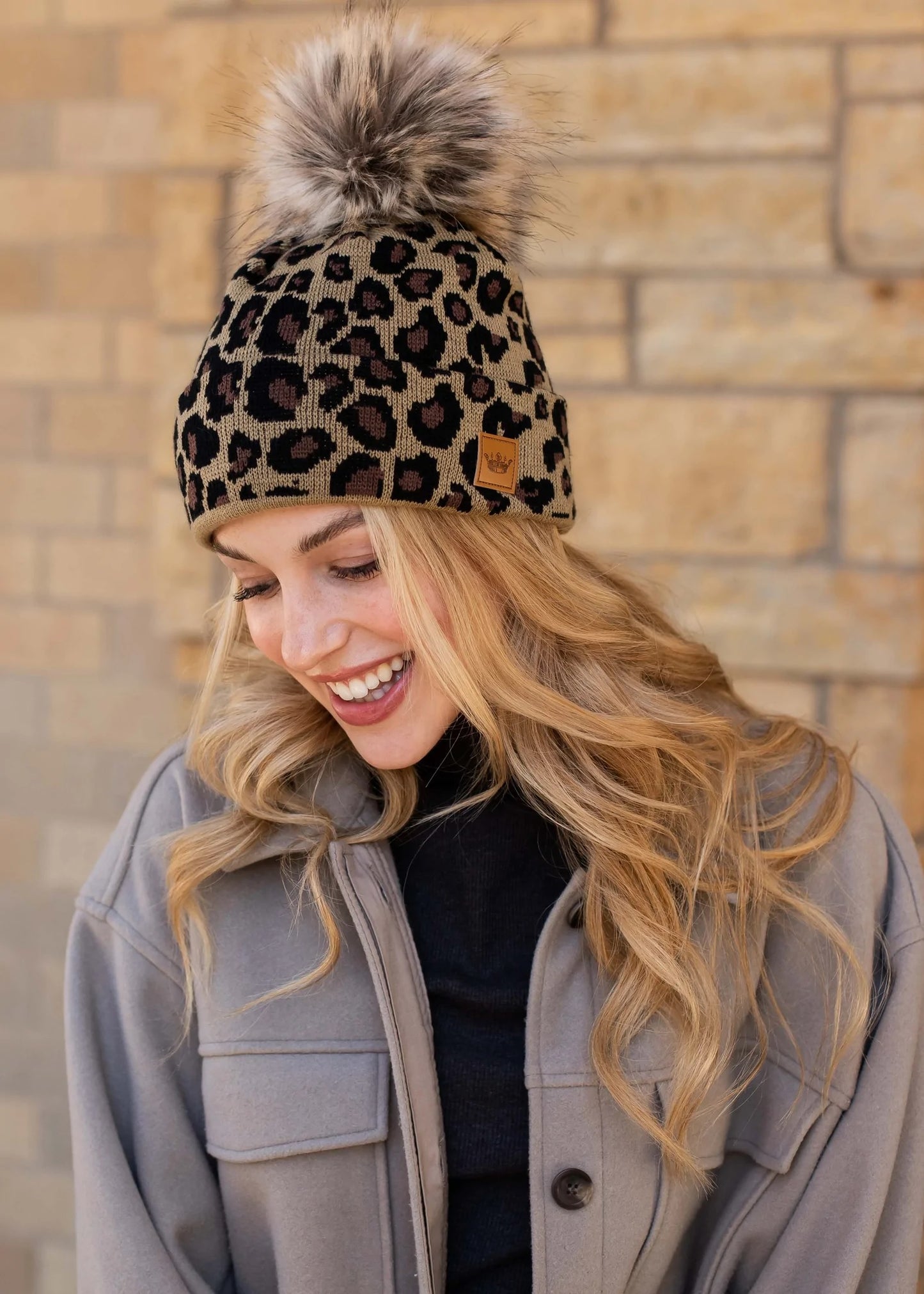 Leopard Print Hat