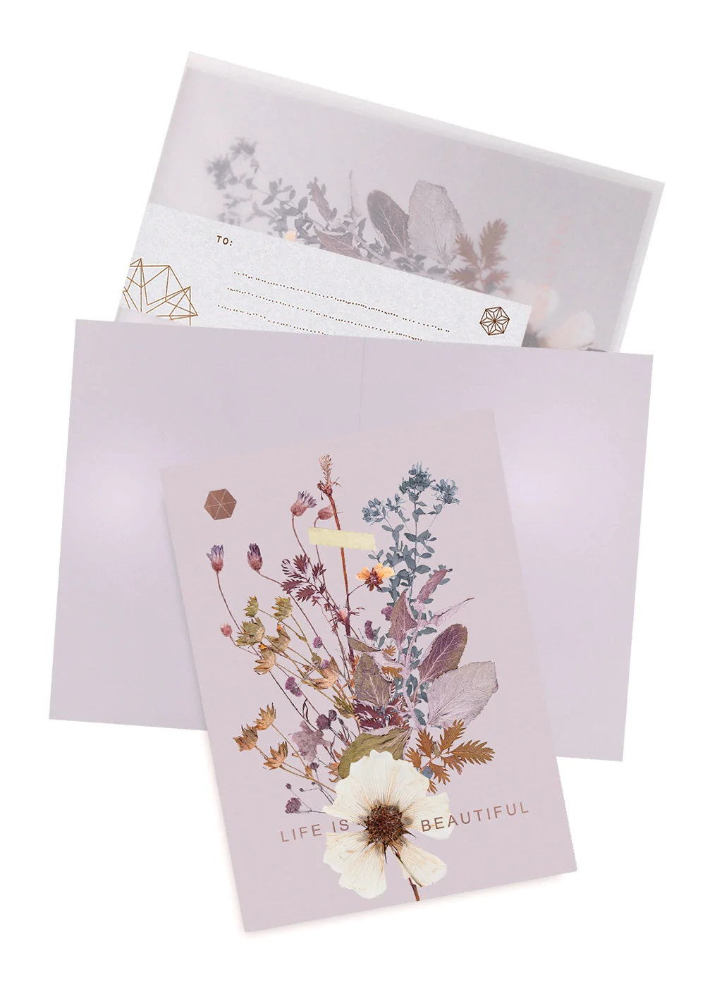 Greeting Card - Weeds