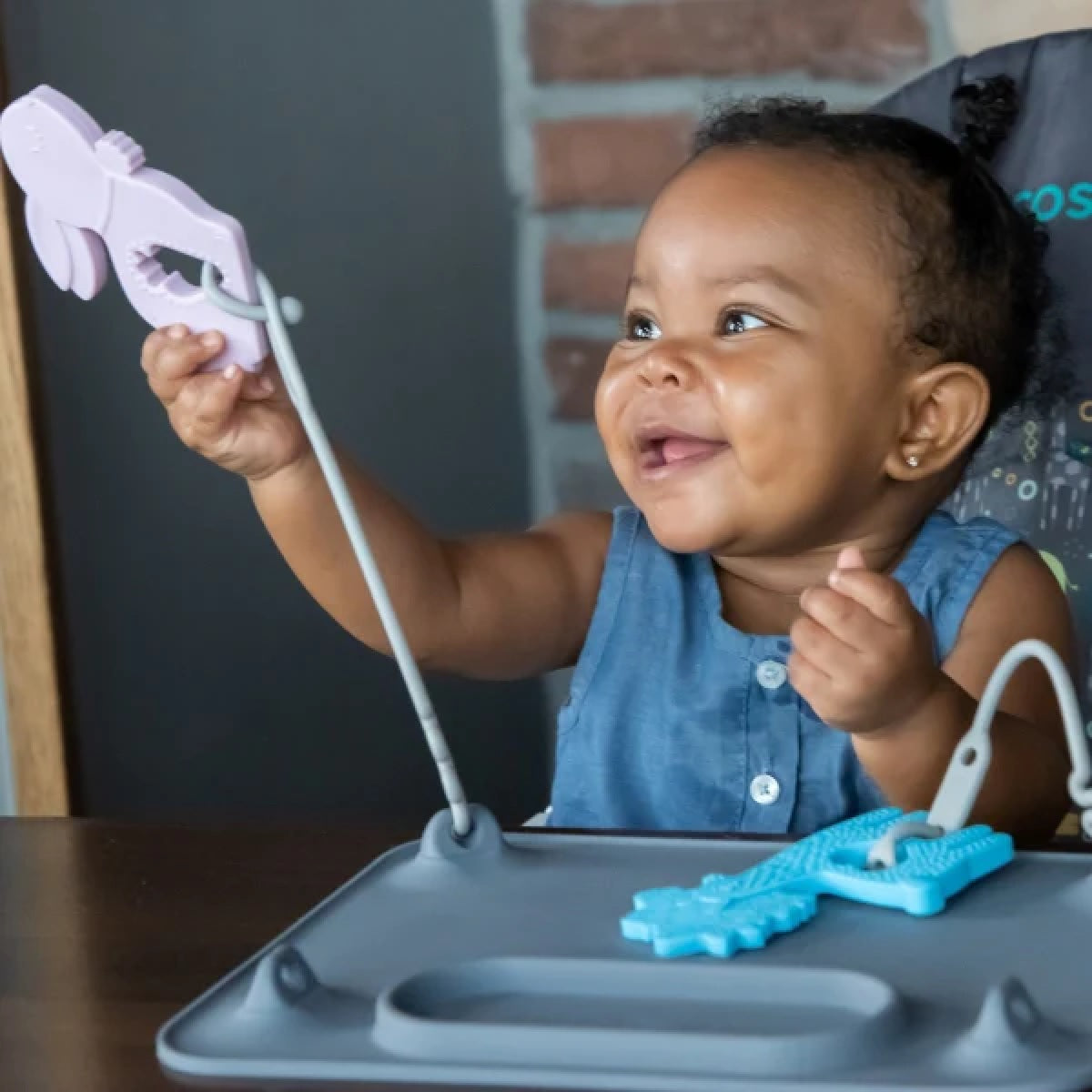 Busy Baby Placemat - Tan