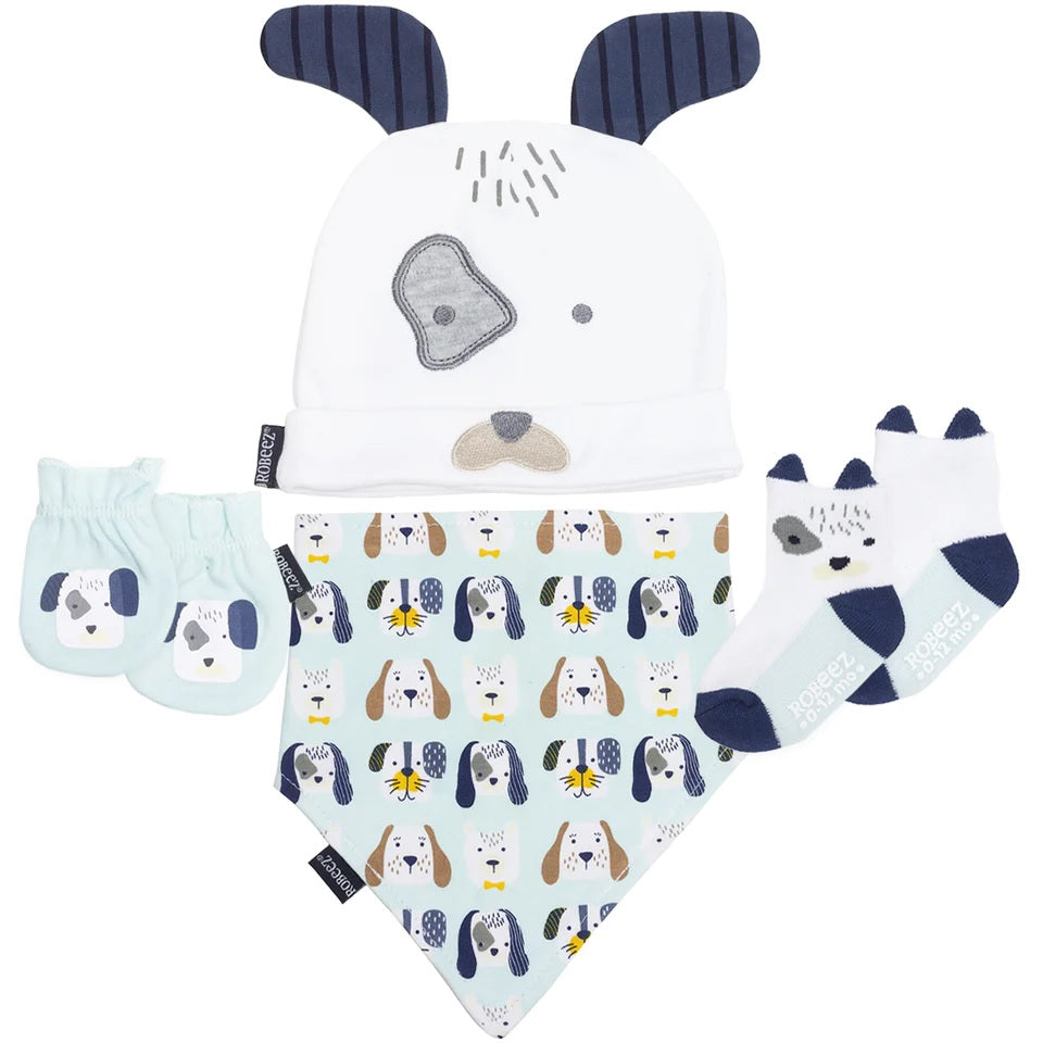 Infant 4 Piece Gift Set - Puppy