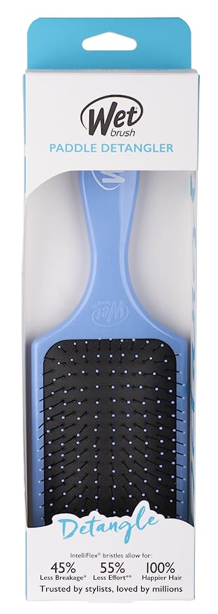Wet Brush Paddle Detangler-Sky