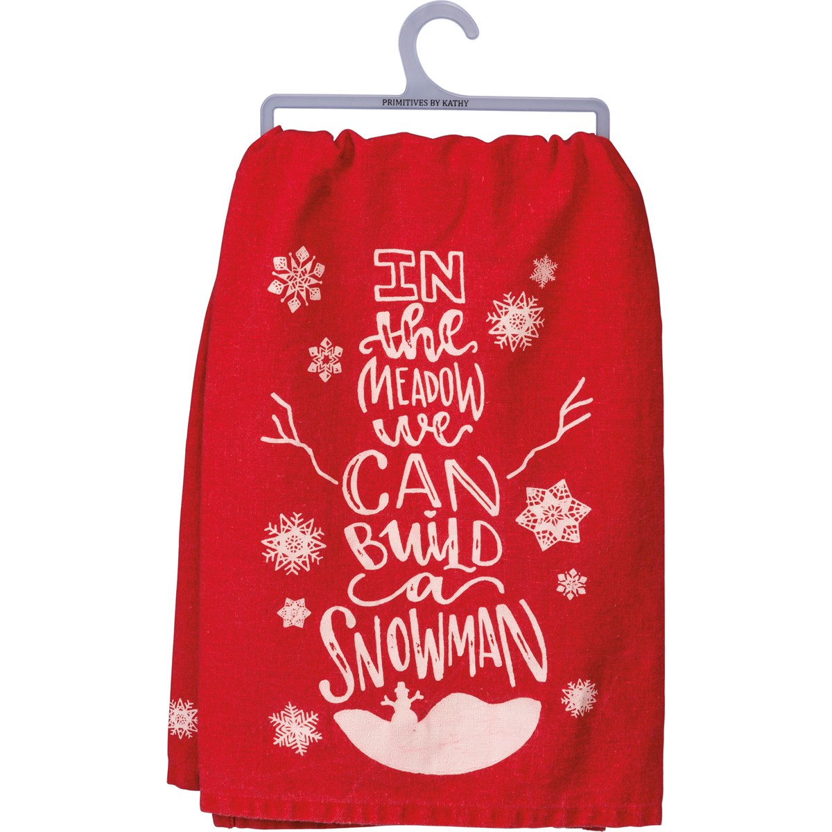 Kitchen Towel - We Can Build A Snowman