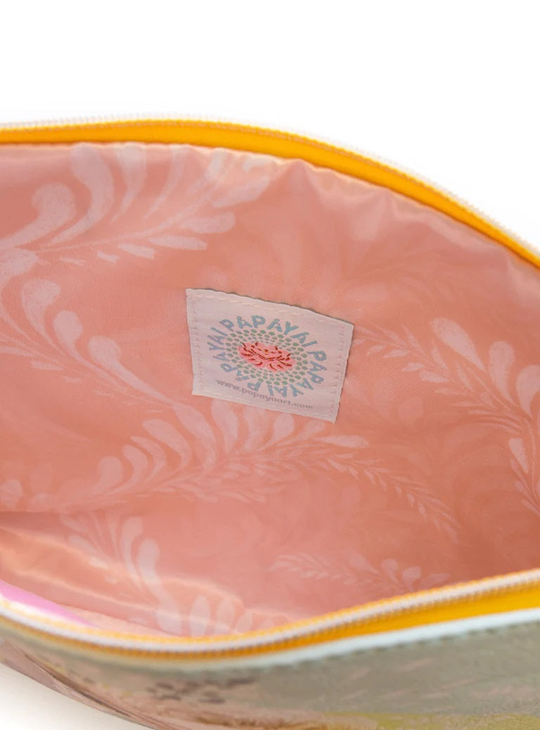 Small Tassel Pouch - Solar Bloom