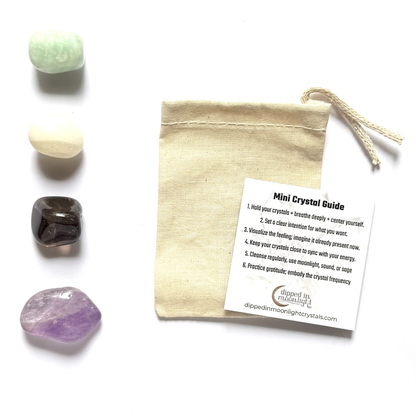 This too shall pass - crystal gift for comfort +healing - encouragement gift