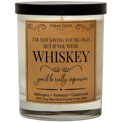 Really Expensive Whiskey Soy Candle