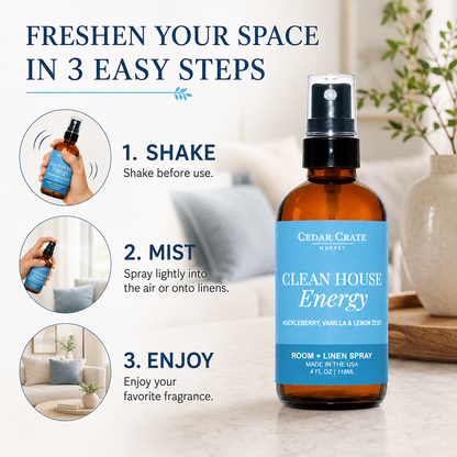 Funny Room Spray - Clean House Energy
