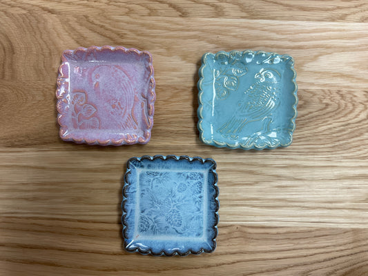 Jenny Marie Pottery - Small Square Trinket Tray