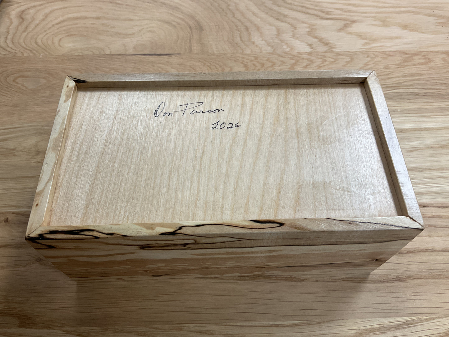 Beaver Keepsake Wood Box