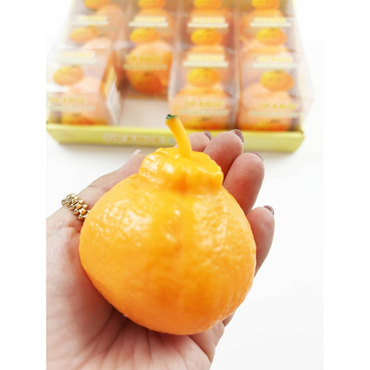Crunchy Orange Squishy Toy