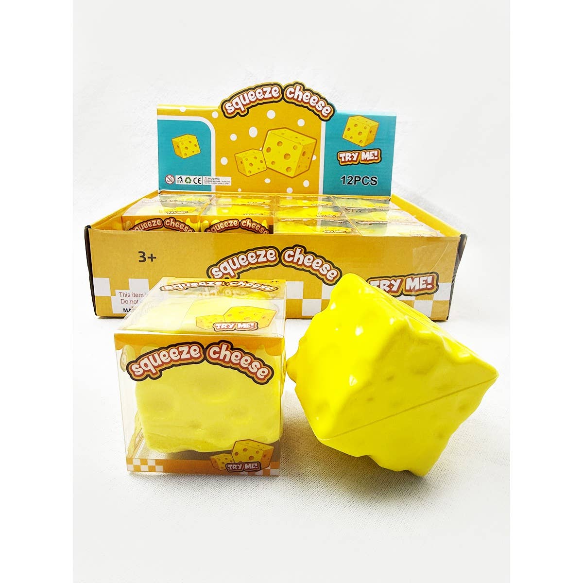 Viral Slow Rising Cheese Squishy Toy