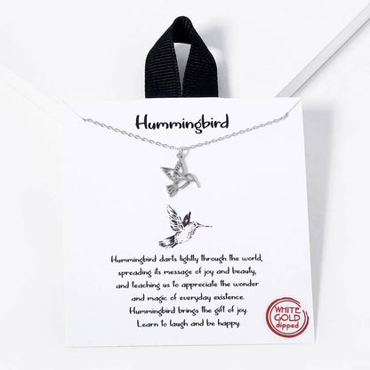 Hummingbird Necklace