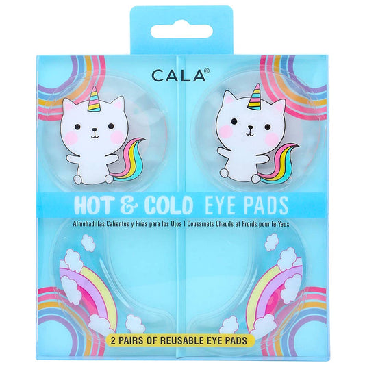 Hot & Cold Eye Pads - Unicorn Kitty & Rainbow
