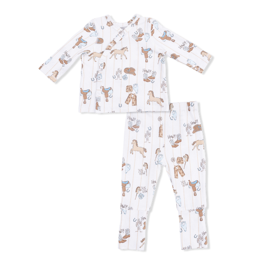 Cowboy Nursery - Take Me Home Set with Convertible Pant