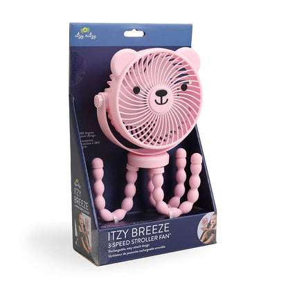 *NEW* Itzy Breeze 3-Speed Stroller Fan™ - Pink