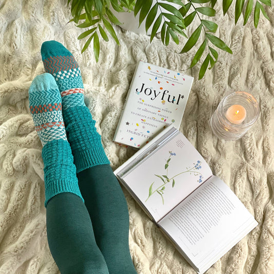 Slouch Socks - Abalone | Sustainably Made In The USA