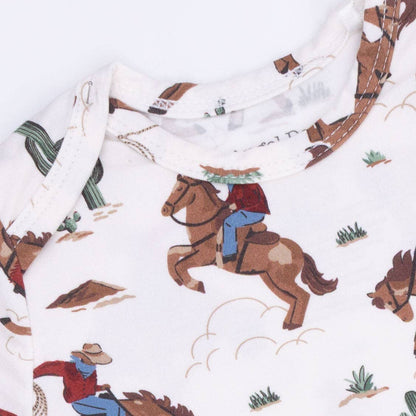 Buckaroo Western - Lap Shoulder Gown & Beanie Hat