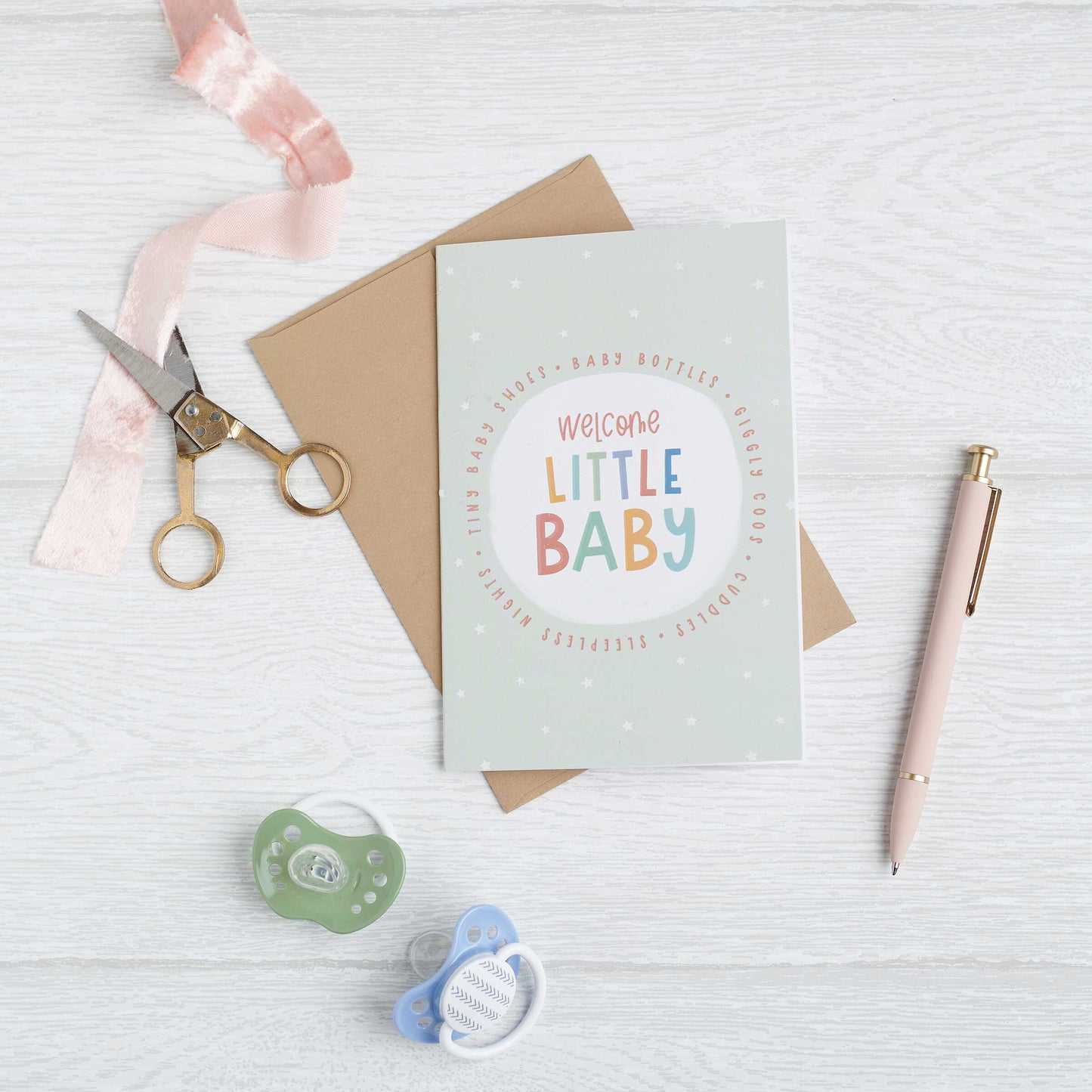 Greeting Card - Welcome Little Baby