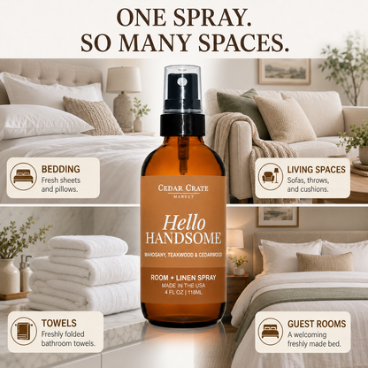 Funny Room Spray - Hello Handsome