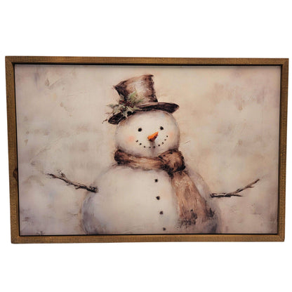 Winter Holiday Snowman