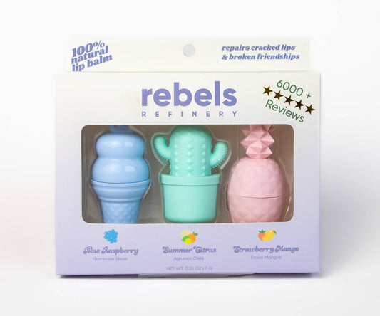 3 Pack Lip Balm Gif Set