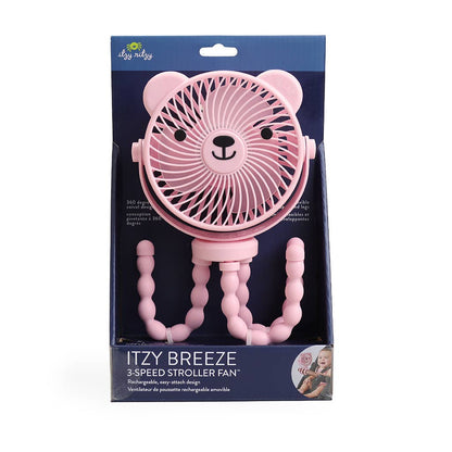 *NEW* Itzy Breeze 3-Speed Stroller Fan™ - Pink