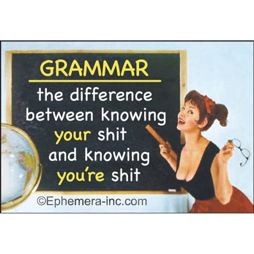 Magnet - GRAMMAR the difference between