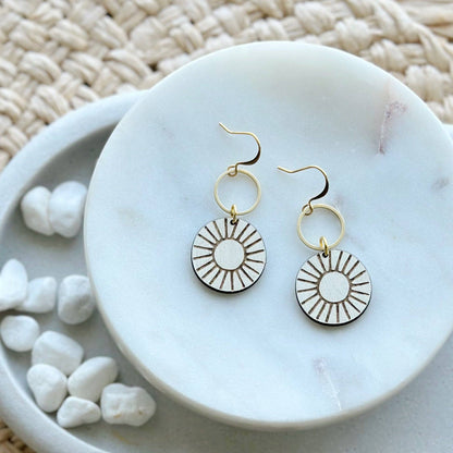 Sun Valley Whitewash Earrings
