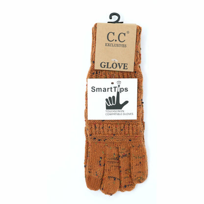 Flecked CC Women's Gloves