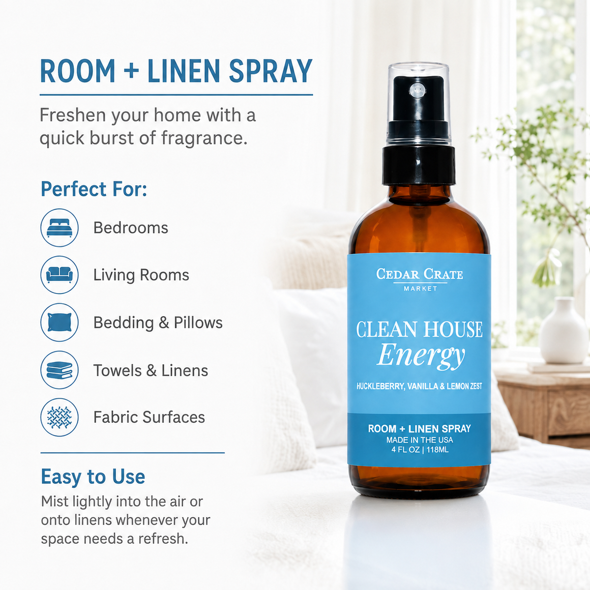 Funny Room Spray - Clean House Energy