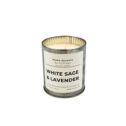 White Sage & Lavender Soy Candle