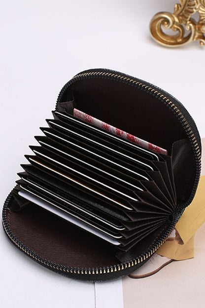 Vegan Leather Card Holder Wallet