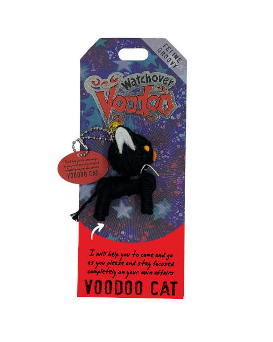 Voodoo Cat - Watchover Voodoo Dolls - Keychain