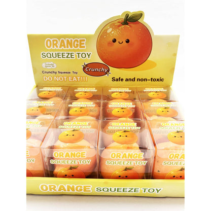 Crunchy Orange Squishy Toy