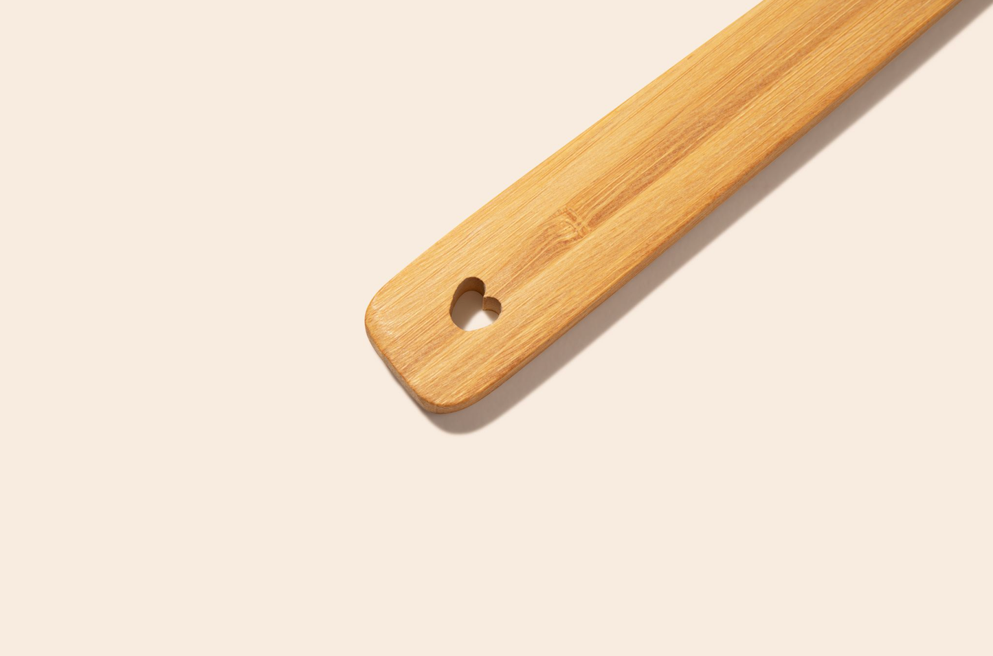Heat Shaped Bamboo Serving Spoon