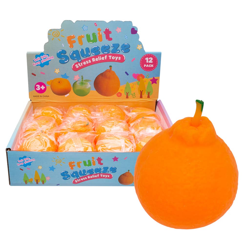 Orange Squishy Toy