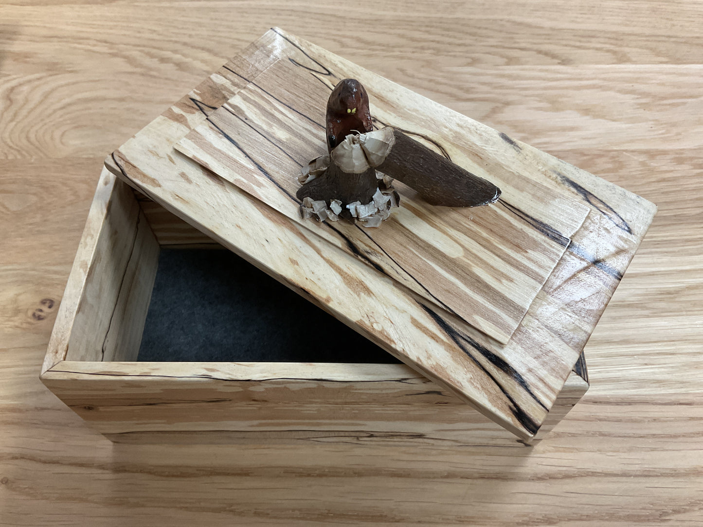 Beaver Keepsake Wood Box