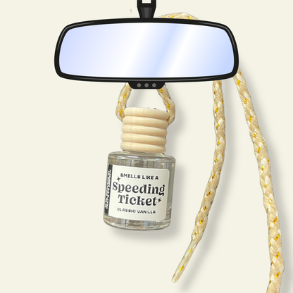 Car Diffuser - Speeding Ticket