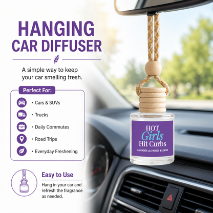Car Diffuser - Hot Girls Hit Curbs