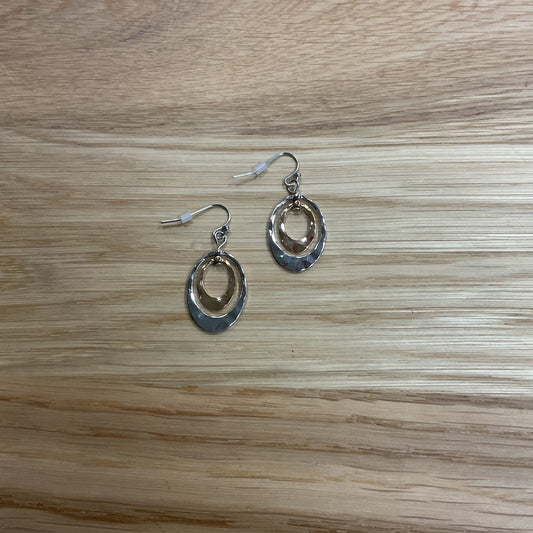 Gold & Silver Dangle Earrings
