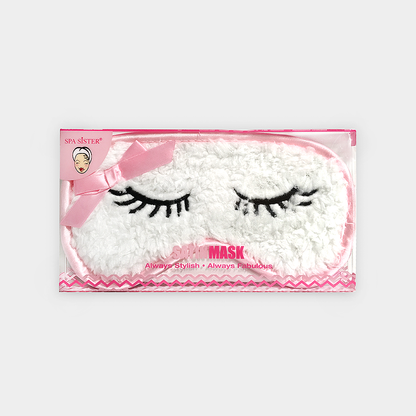 Wooly Animal Satin Eye Mask