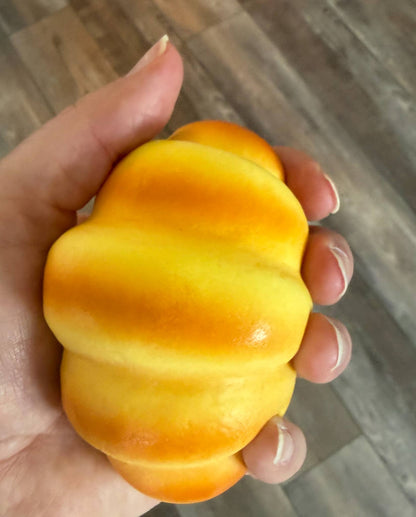 Croissant Squishy Squish Bread Stress Fidget Toy