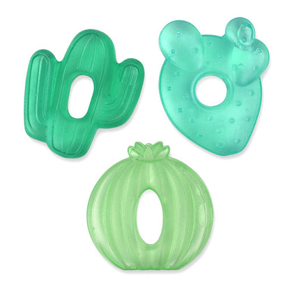 Cutie Coolers™ Water Filled Teethers (3-pack): Cactus