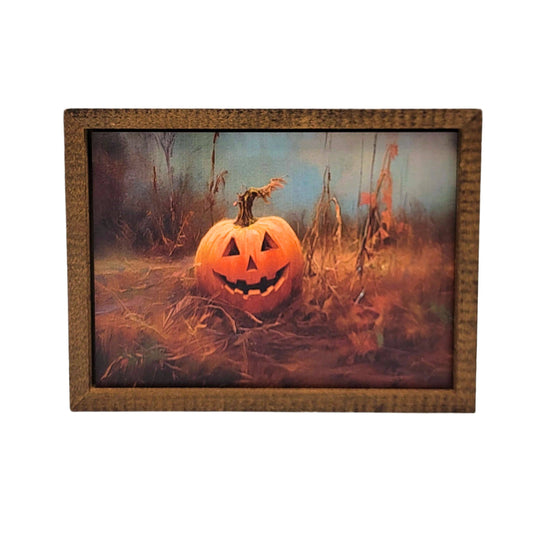 Fall Evening Jack-O-Lantern