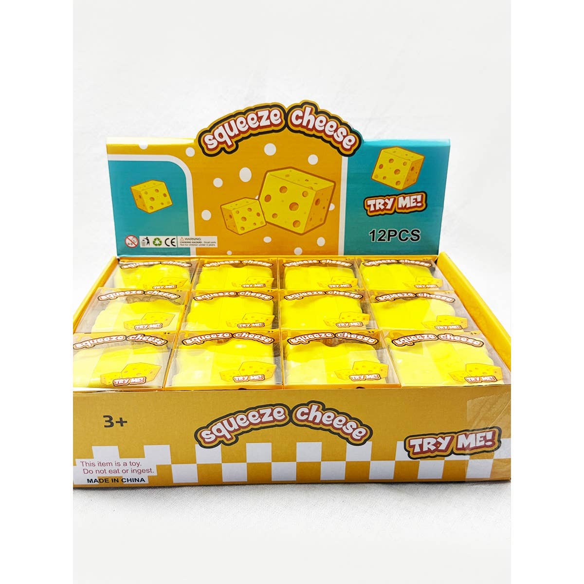 Viral Slow Rising Cheese Squishy Toy