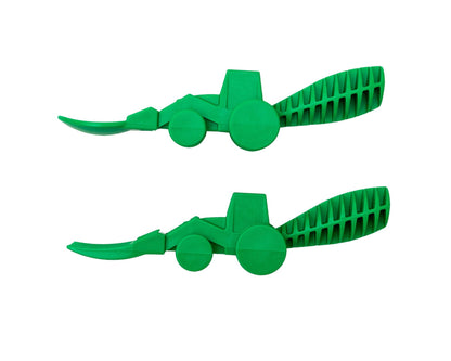 Set of 2 Tractor Utensils - Green