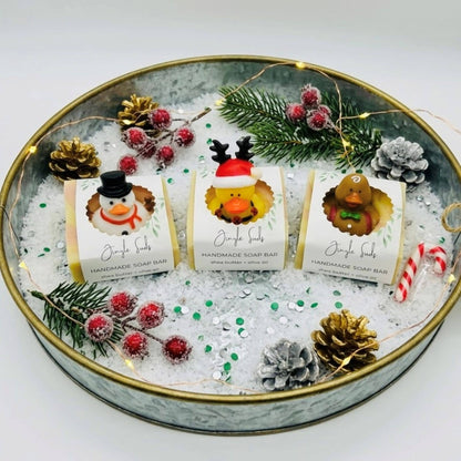 Jingle Suds Holiday Handmade Novelty Soap Bar SEASONAL