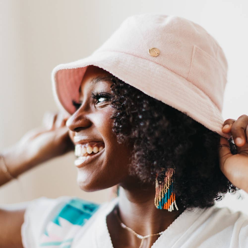 Dip In The Pool Bucket Hat - Pink