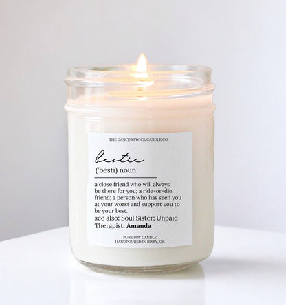 Bestie Noun Soy Candle 4 oz